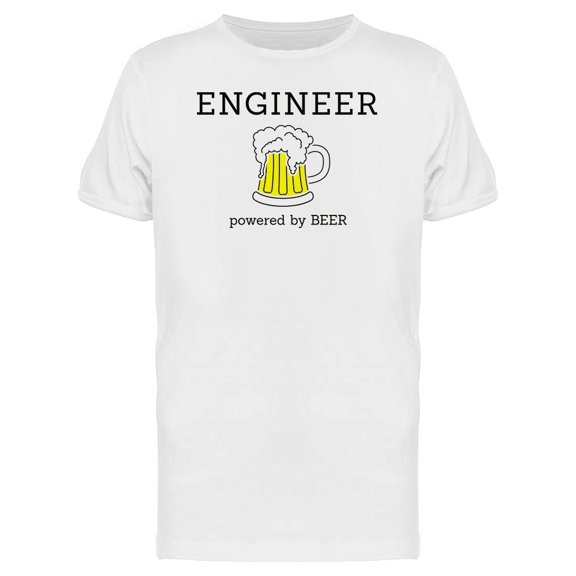 Engineer Powered By Beer Tee Men's -Image by Shutterstock