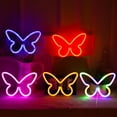 thumbnail image 6 of 100Fens Neon Signs Led Neon Night Light Usb Or 3-Aa Battery Powered Neon Lights Wall Sign Room Decor Decor For Girls Bedroo, 6 of 8