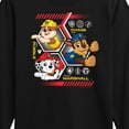 thumbnail image 3 of Paw Patrol - Chase Rubble Marshall Hexagons - Toddler & Youth Long Sleeve Graphic T-Shirt, 3 of 6