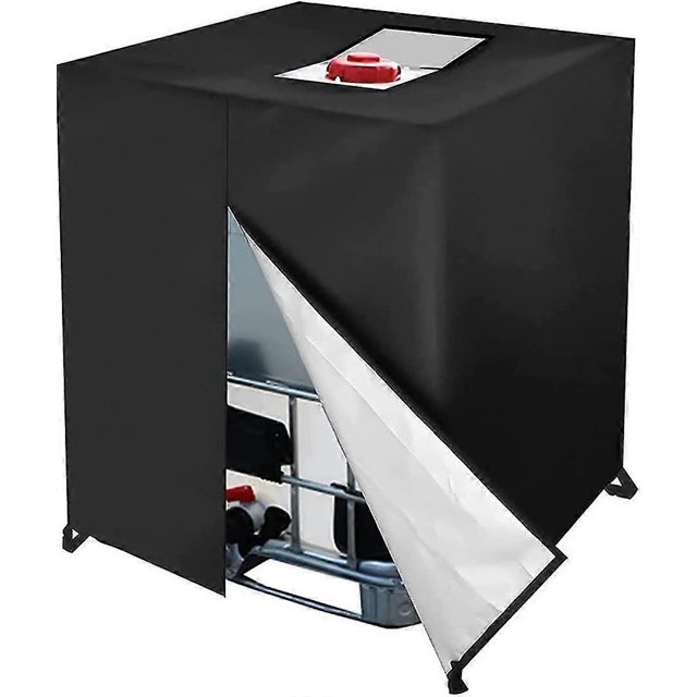 Bache Pour Cuve 1000l Ibc, Bache De Rservoir D'eau Couvercle, Anti-uv Anti-poussire Couverture Container Rservoir Ibc 210d