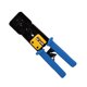 thumbnail image 1 of Pelacables Ethernet, alicates de crimpado Ethernet multifuncionales, herramienta de crimpado de red, cortador de Ethernet, diseño elevado, 1 of 12