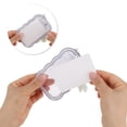 thumbnail image 4 of Unique Bargains 1 Pc ID Badge Holder Elastic Cord Keychain Card Holder Gray, 4 of 5