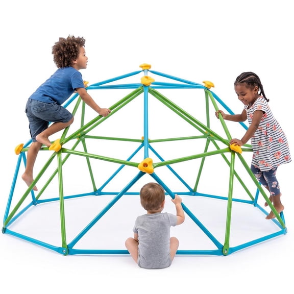 Hurtle 6 ft Climbing Dome for Kids & Toddlers, Sturdy Steel Outdoor Dome Climber, Backyard Jungle Gym & Monkey Bars for Active Play, Boys & Girls