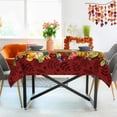 thumbnail image 4 of Fall Square Tablecloth, Square Fall Tablecloth 60 Inch, Autumn Pumpkin Thanksgiving Tablecloth Square, Fall Table Cover Square, 4 of 5
