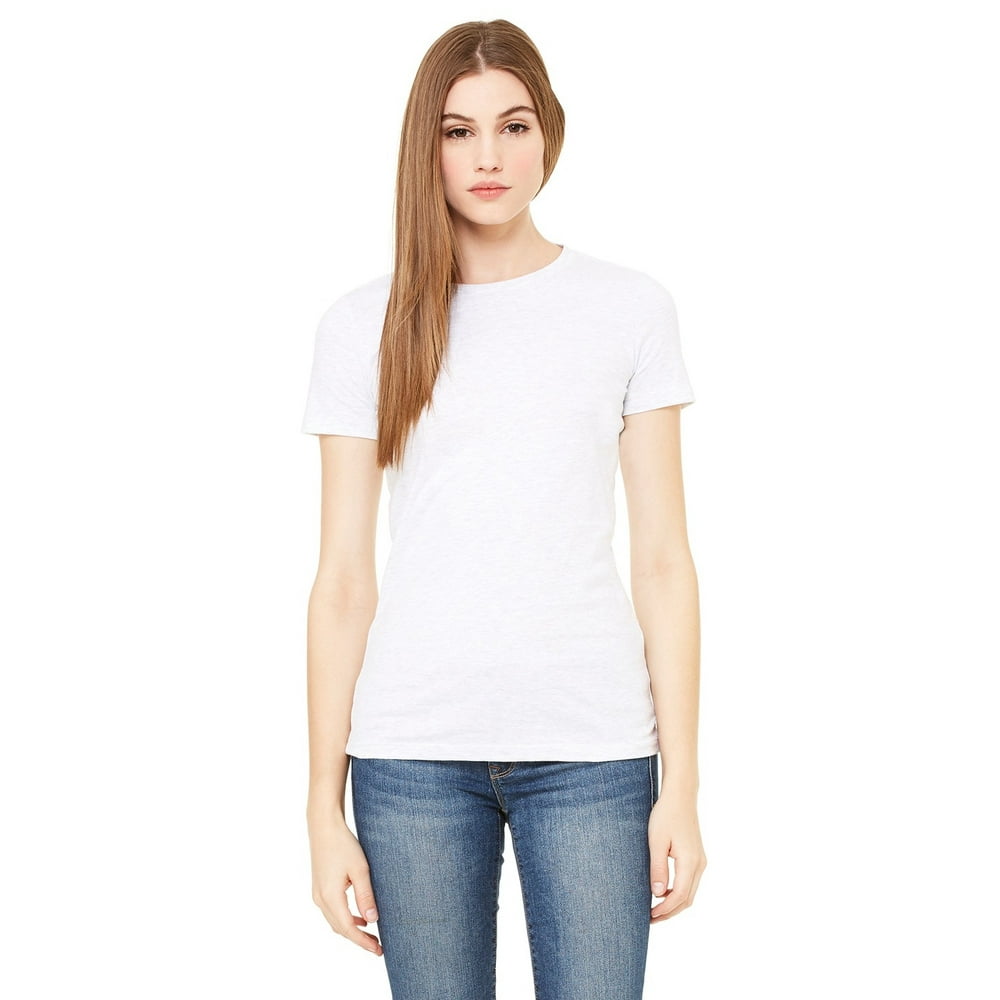 BELLA+CANVAS - The Bella + Canvas Ladies The Favorite T-Shirt - WHITE ...