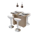 thumbnail image 3 of Barra Para Cocina Maderkit Color Rovere 120 cm Ancho x 90 cm Alto x 65 cm Fondo, 3 of 7