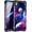 Red Sky, variant on CASEFIV for iPhone Xs Max Case,Marble Pattern Heavy Duty Shockproof Full Body Protective Phone Cover for Women Girls ,Blue Gray