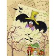 thumbnail image 1 of Bat Crazy Halloween Flag Garden Size, 1 of 1