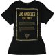 thumbnail image 1 of GUESS Camiseta gráfica con cordones para mujer, negra, grande Guess Camiseta gráfica, 1 of 1