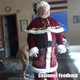 thumbnail image 4 of Disfraz de Papá Noel para hombre, traje completo de Navidad para Nochebuena, Cosplay, ropa de fiesta familiar, conjunto de 5-10 piezas, 4 of 7