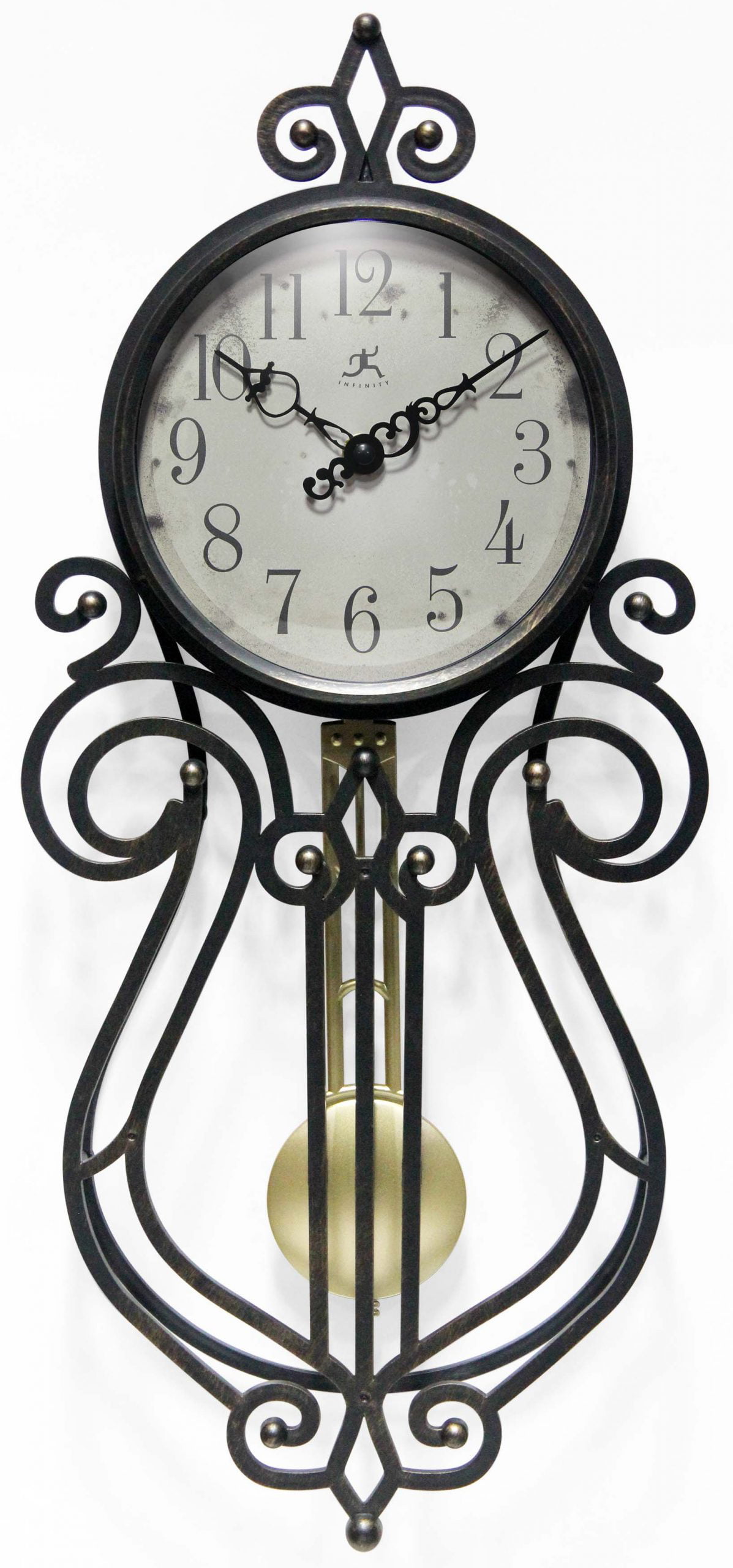 Vintage kitchen clock clock rustic style wall clock pendulum child 