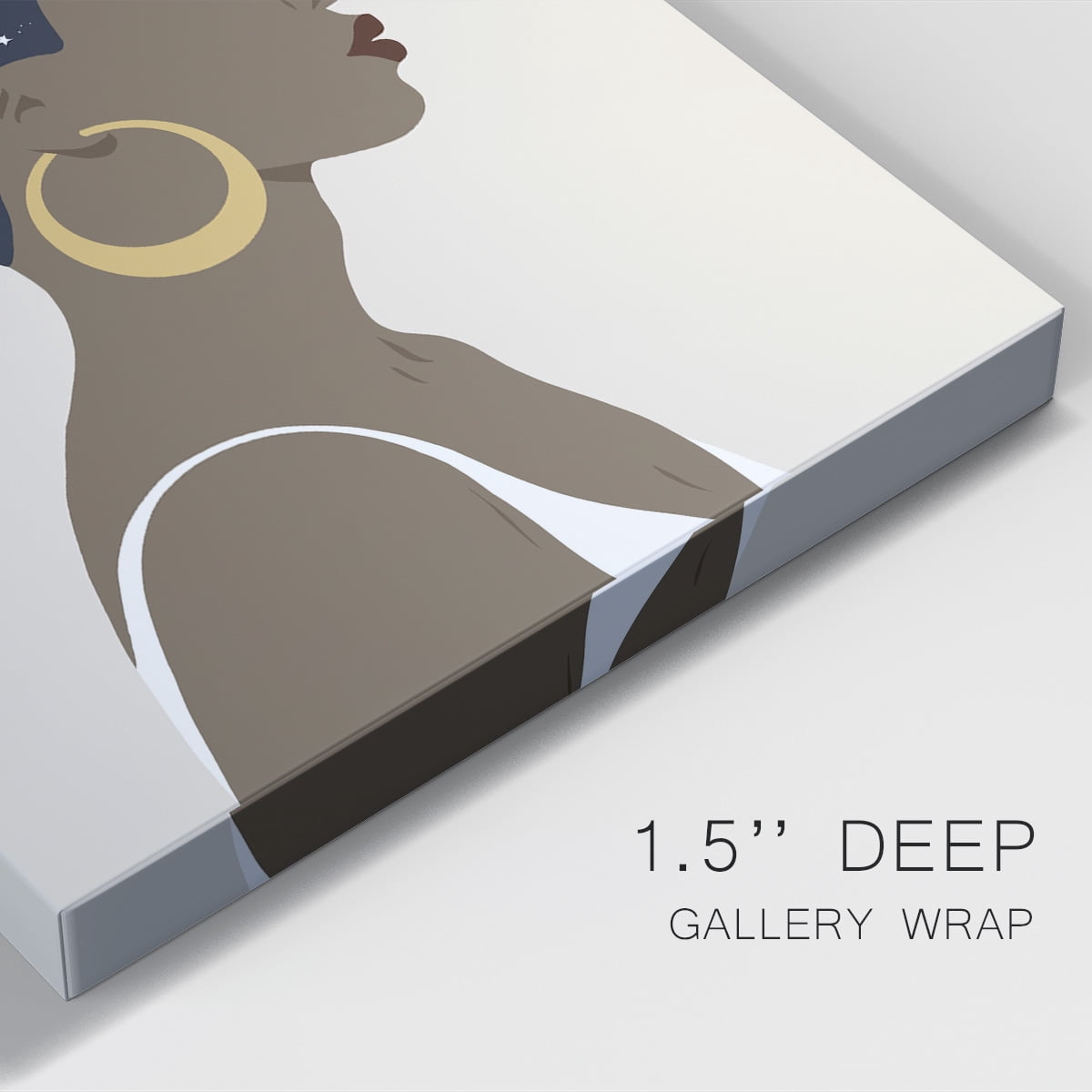 Heavenly Hair IV Premium Gallery Wrapped Canvas - Ready to Hang