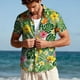 thumbnail image 1 of Ceisia Unisex Aloha Hawaiian Shirt Tropical Print Short Sleeve Button Down Casual Beach Vacation Gift Shirt, 1 of 9