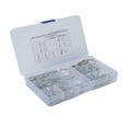thumbnail image 2 of 125 Pcs Ensemble de Goupilles en Forme de R 8 Assortiments de Goupilles à Cotter Divisées Tailles de Goupilles de Tracteur Kit de Goupilles en Plastique, 2 of 8