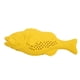 thumbnail image 2 of Juguete dispensador de golosinas para perros, juguete para masticar con forma de pez, interactivo, de goma, para cachorros, color amarillo, 2 of 13