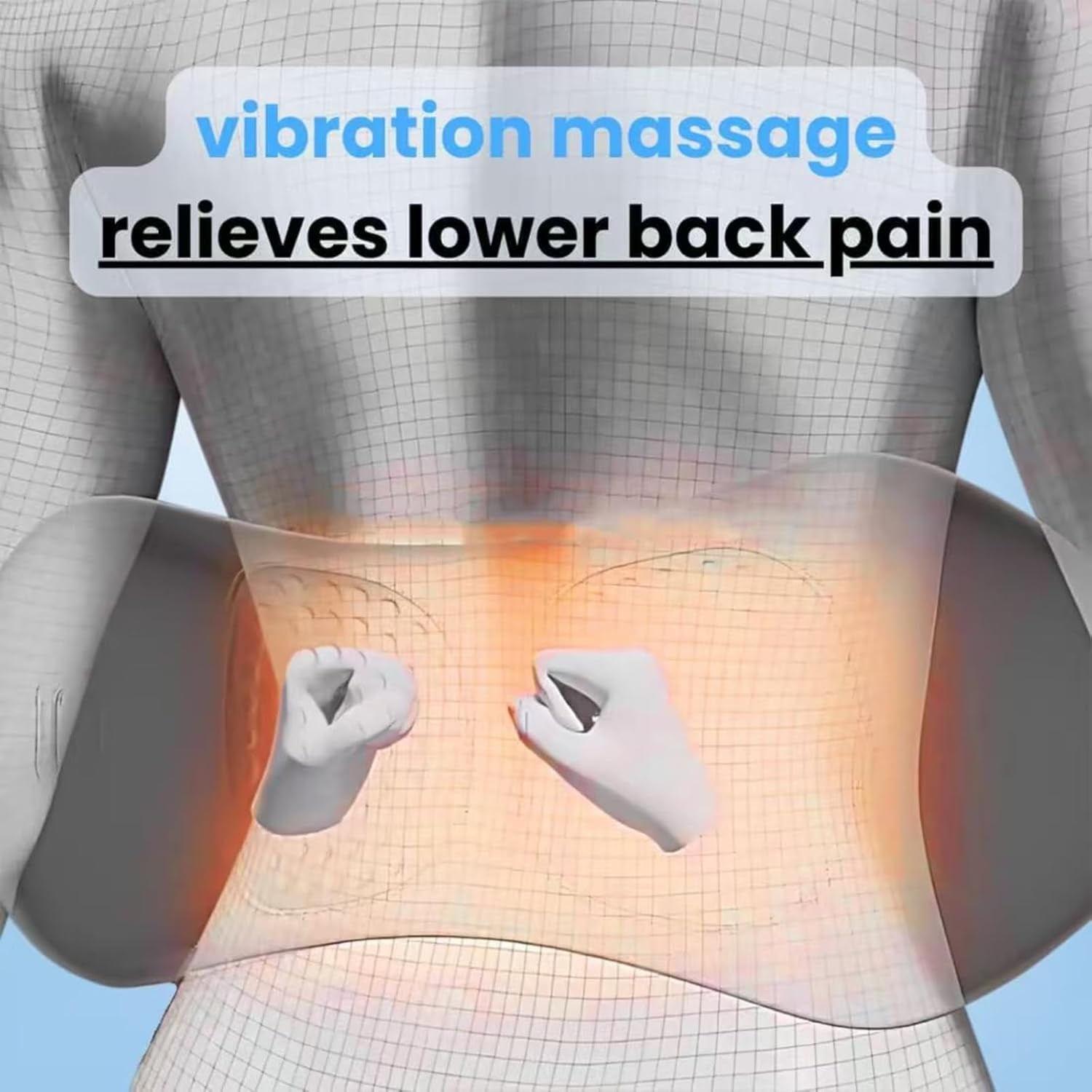 Smooth Spine Triple Fusion Back Massager, 2026 New 3-in-1 Massager, with Electric Traction Lifting & Heat Compress, All-Round Support, Relieve Neck/Shoulder Discomfort( (Dark Gray))