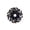 Black, variant on Diamond Cutting And Grinding Wheel With Flange Mount Mesh Design For Tile Porcelain Stone Work And General Purpose Construction Projects, 1Pack Red
