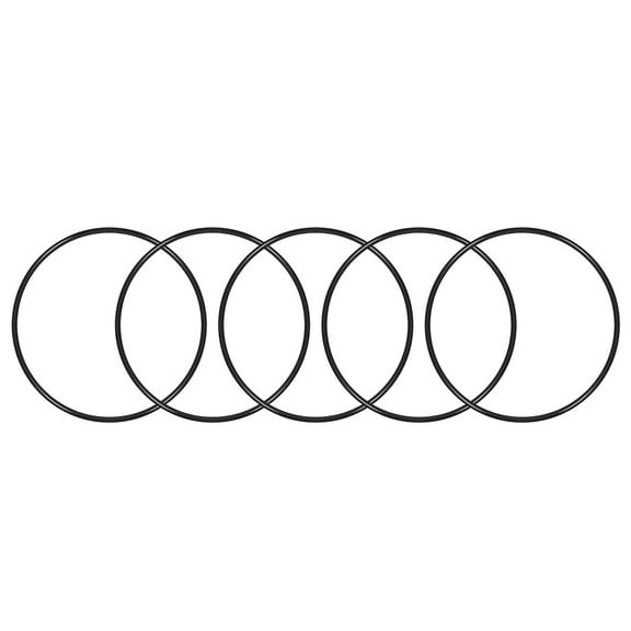 Uxcell O-Rings Nitrile Rubber, 138mmx145mmx3.5mm Round Seal Gasket 5pcs