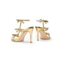 thumbnail image 3 of Women’s Heeled Sandals Stiletto Heels Rhinestone Bow Sandals, 3 of 7