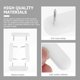 thumbnail image 3 of 100 protectores de suelo para patas de muebles, color blanco, 3 of 6