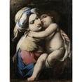 thumbnail image 2 of Giovanni Battista Spinelli 12x14 Black Ornate Wood Framed Double Matted Museum Art Print Titled: Virgin and Child, 2 of 5