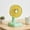 Green, variant on Floleo Foldable Makeup Mirror Fan with LED Light, USB Rechargeable Portable Desktop and Neck Hanging Fan, 3-Speed Quiet Personal Fan for Dorm, Office, and Travel