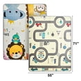 thumbnail image 6 of KFFKFF Infant Activity Mat, 59"x71" Soft Foam Play Area, Slip-Resistant, Foldable & Reversible, Includes Carry Bag, Waterproof Design for Baby, Toddler & Infant Playtime, 6 of 9