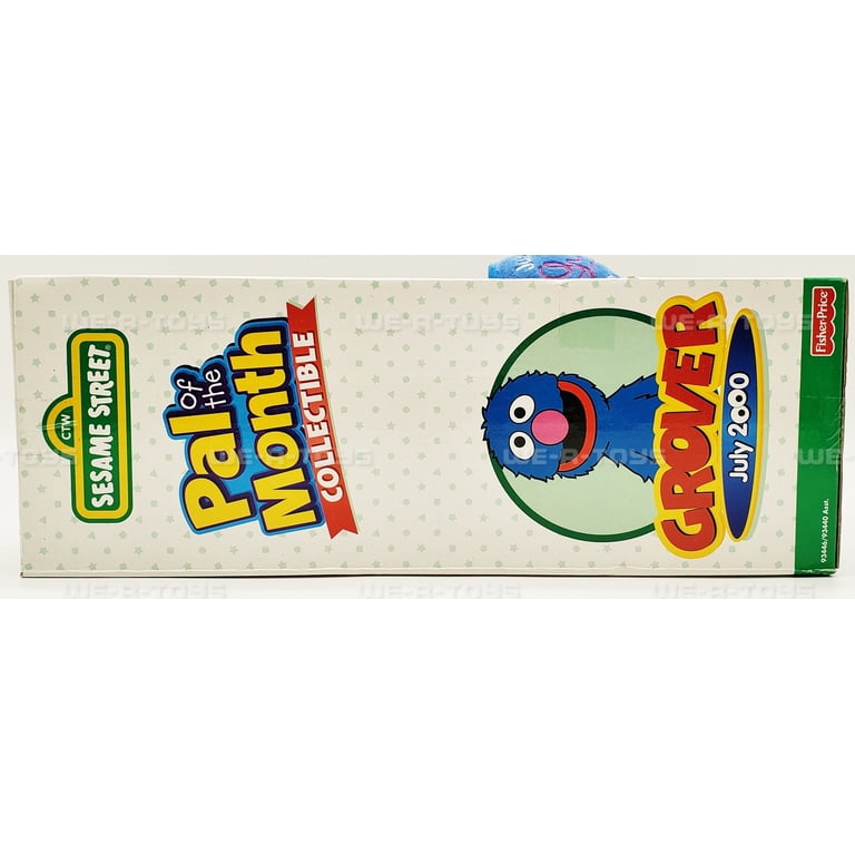 グローバー Pal of the Month 2000 July Sesame Street Pal of the Month Grover July 2000 Fisher-Price