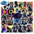 thumbnail image 3 of Pegatinas de Yoda para bebé, Disney, 50 Uds., Anime de Star Wars, monopatín impermeable, equipaje, portátil, calcomanías de guitarra de Marvel, juguetes de pegatinas para niños, 3 of 4