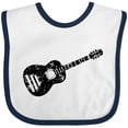 thumbnail image 3 of Inktastic Grunge Guitar Boys or Girls Baby Bib, 3 of 4