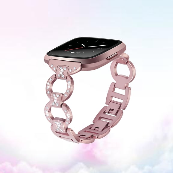 Worgeous Watch Bands for Women Diamond-in 8-character Chain Strap Premium