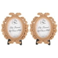 thumbnail image 1 of 2Pcs Embossed Photo Frame Wall and Tabletop Photo Frame Vintage Photo Frame Photo Display Frame, 1 of 8