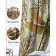thumbnail image 6 of Vintage Dragonfly Blackout Curtains for Bedroom, Thermal Insulated Drapes, Vintage Brown Tree Branch Black Out Curtains 63 Inch Long Room Darkening Kitchen Curtains 42"x63" 2 Panels, 6 of 8
