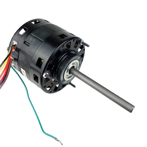 Century BL6505 4-7/8 In. 1/5-1/8-1/10 HP 1075RPM 3 Speed 115 Volt Motor PSC
