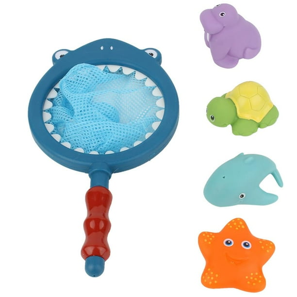 LYUMO Baby Toddler Kids Bath Toys Set Cartoon Squeaky Float Sea Animals