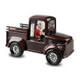 thumbnail image 2 of Elroy Table Ornament Christmas Truck Festival Desktop Decoration LED Lighting Atmosphere Tabletop Decor, Red, 2 of 10