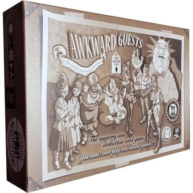 Juego de mesa Megacorping Uncomfortable Guest Color Sepia