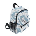 thumbnail image 2 of ALAZA Cute Bear Sleeping on Moon School Backpack Small Bookbag Mini Bags, 2 of 6