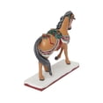 thumbnail image 4 of Enesco Trail of Painted Ponies Tis the Season Christmas Multicolor Figurine 7.3in H, 4 of 6