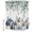 SteelBlue, variant on Shower Curtains for Bathroom, Blue Grey Pumpkins Fall Waterproof Fabric Shower Curtain, Thanksgiving Eucalyptus Leaves Decorative Bathroom Curtain for Bathtub, 72"x78", No Hooks Included