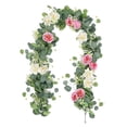 thumbnail image 3 of Arreglo floral con hojas artificiales y arcos versátiles para centros de mesa. Foto: Rosa Blanco, 3 of 8