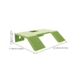 thumbnail image 2 of FONDOTIN Green Plastic Turtle Tank Ramp Turtle Tank Platform 1Pcs, 2 of 8