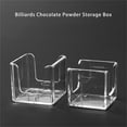 thumbnail image 5 of BIBABLYKE Billiard Chalk Storage Box Portable Acrylic Billiard Chalk Powder Box Clear Chalk Protections Box Billiard Accessories, 5 of 8