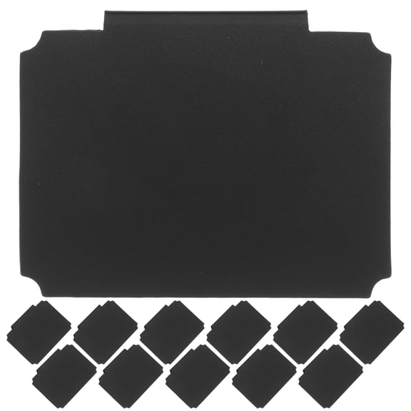 12pcs Clip-On Bin Labels: Dry Erase Plastic Tags for Storage Containers - Blank Organization Labels for Shelves Cabinets - Writable Basket Tags