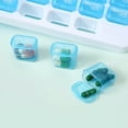 thumbnail image 2 of shyuyusa 31 Grid Monthly Divided Pill Box, Transparent Moisture Proof Storage Case, Independent Compartment Design for Daily Medicine Classification Management, 2 of 5