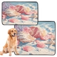 thumbnail image 2 of RMDQTR 3Pack Set of Small Pet Potty Pads Reusable Ultra-Absorbent Pet Training Pads Leak-Proof Pet Pads Shell and Conch Pattern, 2 of 7