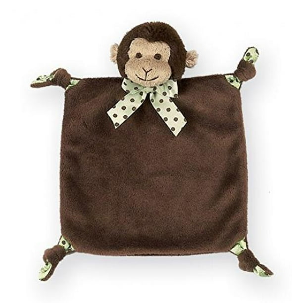 Bearington Baby Plush Monkey Baby Blankie - Bearington Wee Giggles - Walmart.com - Walmart.com