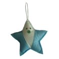 thumbnail image 4 of Decoración Colgante de Navidad Estrella Forma de Calcetín Decoraciones para árboles de Navidad Estrella azul, 4 of 6