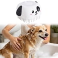 thumbnail image 3 of Tong Grooming Brush For Bath Massage And Cleaning Deshedding With Soft Silicone Tips, 3 of 4