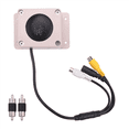 thumbnail image 2 of 3X Microphone Speaker Device for Security Camera Waterproof for IP Camera Audio Recording Two Way Radio, 2 of 6